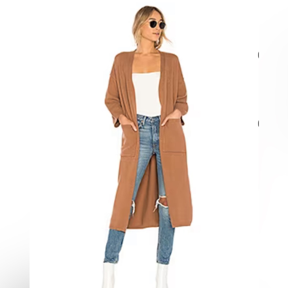 Lovers & Friends Relaxin Sweater in Camel, Sz XS
